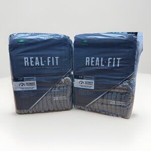 Depend Real Fit Adult Incontinence Underwear for Men, 56-count Discreet Box Max